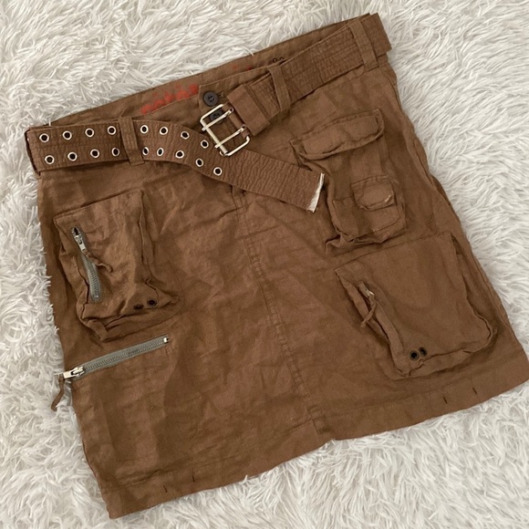 NWOT Pëtë & grëta utility cargo mini skirt - Picture 5 of 13